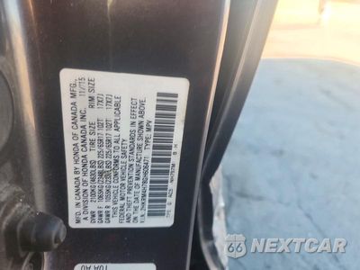 Zdjęcie 13 z 13 samochodu: 2016 HONDA CR-V EXL VIN:2HKRM4H78GH606471 - miniatura