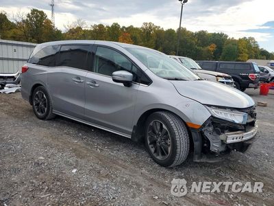 Czwarte zdjęcie samochodu z boku: 2024 HONDA ODYSSEY ELITE VIN:5FNRL6H91RB000558 - miniatura