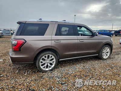 Trzecie zdjęcie samochodu z tyłu: 2018 FORD EXPEDITION PLATINUM VIN:1FMJU1LT5JEA57640 - miniatura