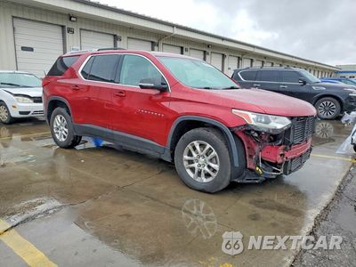 Czwarte zdjęcie samochodu z boku: 2018 CHEVROLET TRAVERSE VIN:1GNERGKW2JJ141967 - miniatura