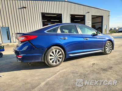 Trzecie zdjęcie samochodu z tyłu: 2015 HYUNDAI SONATA SPORT VIN:5NPE34AF5FH220897 - miniatura