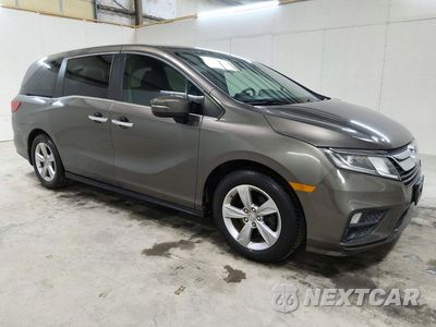 Czwarte zdjęcie samochodu z boku: 2020 HONDA ODYSSEY EX VIN:5FNRL6H53LB064203 - miniatura