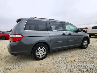 Trzecie zdjęcie samochodu z tyłu: 2007 HONDA ODYSSEY EXL VIN:5FNRL38777B412588 - miniatura
