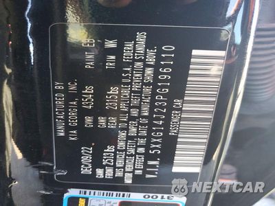 Zdjęcie 12 z 12 samochodu: 2023 KIA K5 LXS VIN:5XXG14J23PG196110 - miniatura