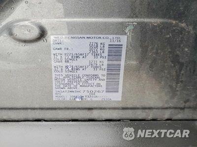Zdjęcie 13 z 13 samochodu: 2017 NISSAN ROGUE SV VIN:5N1AT2MN3HC750267 - miniatura