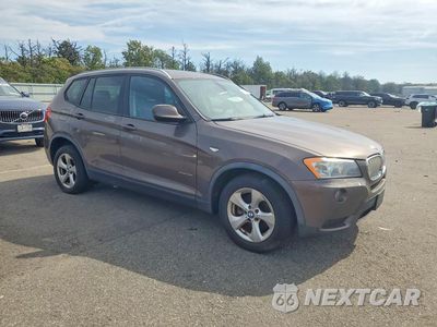 Czwarte zdjęcie samochodu z boku: 2011 BMW X3 XDRIVE28I VIN:5UXWX5C57BL706666 - miniatura