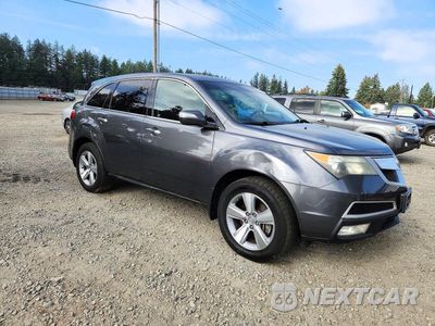 Czwarte zdjęcie samochodu z boku: 2011 ACURA MDX TECHNOLOGY VIN:2HNYD2H65BH536625 - miniatura