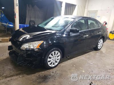 2014 NISSAN SENTRA S 3N1AB7AP0EY205062 - główne zdjęcie licytacji z USA - miniatura