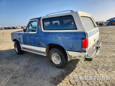 Drugie zdjęcie samochodu z przodu: 1995 FORD BRONCO U100 VIN:1FMEU15Y0KLA27775 - miniatura