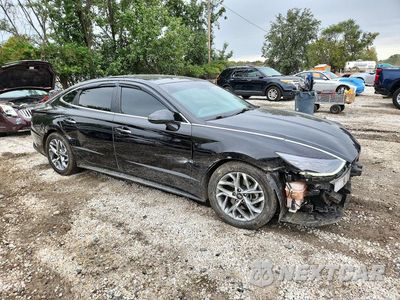 Czwarte zdjęcie samochodu z boku: 2023 HYUNDAI SONATA SEL VIN:KMHL14JA1PA306956 - miniatura