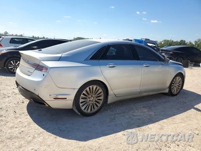 Trzecie zdjęcie samochodu z tyłu: 2016 LINCOLN MKZ VIN:3LN6L2G97GR621405 - miniatura