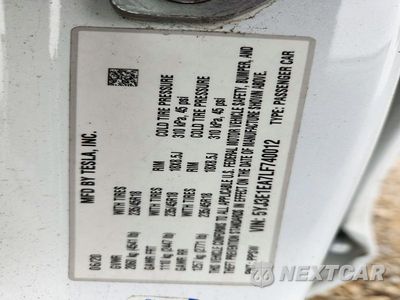 Zdjęcie 13 z 13 samochodu: 2020 TESLA MODEL 3 VIN:5YJ3E1EA7LF740012 - miniatura