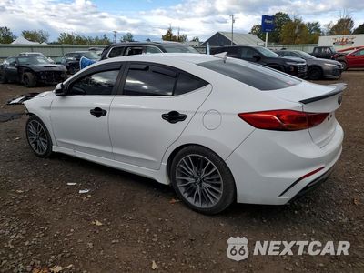 Drugie zdjęcie samochodu z przodu: 2018 HYUNDAI ELANTRA SPORT VIN:KMHD04LB5JU476241 - miniatura