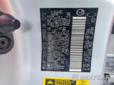 Zdjęcie 12 z 12 samochodu: 2013 LEXUS ES 350 VIN:JTHBK1GG9D2039514 - miniatura