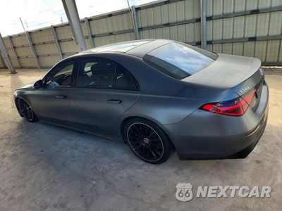 Drugie zdjęcie samochodu z przodu: 2022 MERCEDES-BENZ S 580 4MATIC VIN:W1K6G7GB6NA143743 - miniatura