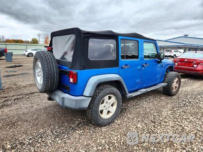 Trzecie zdjęcie samochodu z tyłu: 2015 JEEP WRANGLER UNLIMITED SPORT VIN:1C4BJWDG3FL729830 - miniatura