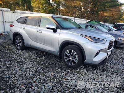 Czwarte zdjęcie samochodu z boku: 2025 TOYOTA HIGHLANDER HYBRID XLE VIN:5TDKBRCH6SS661881 - miniatura