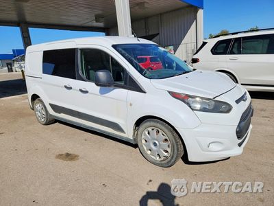 Czwarte zdjęcie samochodu z boku: 2015 FORD TRANSIT CONNECT XLT VIN:NM0LE7F75F1225199 - miniatura