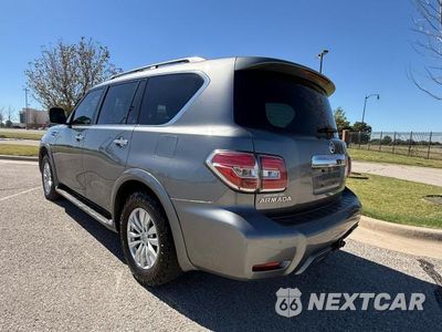 Trzecie zdjęcie samochodu z tyłu: 2019 NISSAN ARMADA SV VIN:JN8AY2NDXK9093780 - miniatura