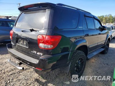 Trzecie zdjęcie samochodu z tyłu: 2006 TOYOTA SEQUOIA LIMITED VIN:5TDBT48A56S261926 - miniatura