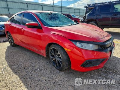 Czwarte zdjęcie samochodu z boku: 2021 HONDA CIVIC SPORT VIN:2HGFC2F83MH524370 - miniatura