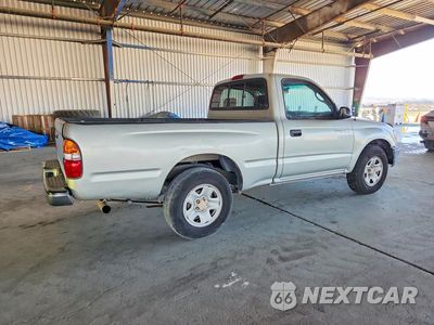 Trzecie zdjęcie samochodu z tyłu: 2001 TOYOTA TACOMA BASE VIN:5TENL42N01Z764252 - miniatura