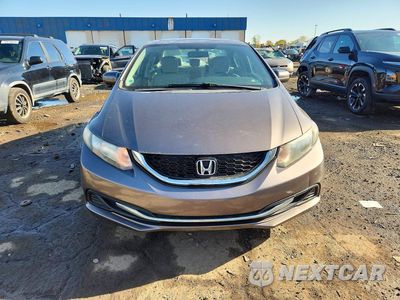 Piąte zdjęcie samochodu w środku: 2014 HONDA CIVIC EX VIN:2HGFB2F89EH543977 - miniatura