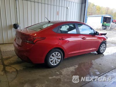 Trzecie zdjęcie samochodu z tyłu: 2020 HYUNDAI ACCENT SE VIN:3KPC24A67LE110170 - miniatura