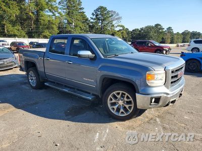 Czwarte zdjęcie samochodu z boku: 2015 GMC SIERRA C1500 SLT VIN:3GTP1VEC4FG394795 - miniatura