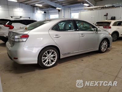 Trzecie zdjęcie samochodu z tyłu: 2010 LEXUS HS 250H VIN:JTHBB1BAXA2034448 - miniatura