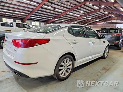 Trzecie zdjęcie samochodu z tyłu: 2014 KIA OPTIMA EX VIN:5XXGN4A75EG339877 - miniatura
