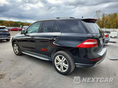 Drugie zdjęcie samochodu z przodu: 2014 MERCEDES-BENZ ML 350 4MATIC VIN:4JGDA5HB9EA358762 - miniatura