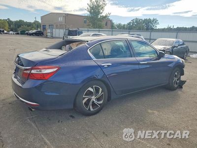 Trzecie zdjęcie samochodu z tyłu: 2017 HONDA ACCORD LX VIN:1HGCR2F32HA209912 - miniatura