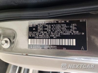 Zdjęcie 13 z 13 samochodu: 2005 TOYOTA SEQUOIA SR5 VIN:5TDBT44A55S253670 - miniatura
