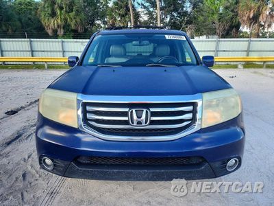 Piąte zdjęcie samochodu w środku: 2013 HONDA PILOT EXLN VIN:5FNYF3H77DB015400 - miniatura