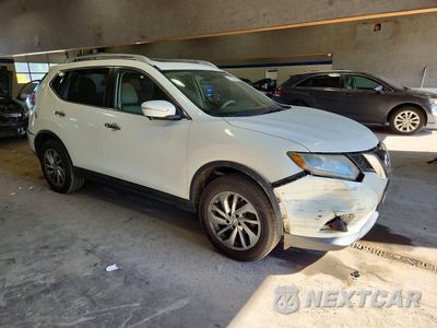 Czwarte zdjęcie samochodu z boku: 2014 NISSAN ROGUE SL VIN:5N1AT2MV6EC808321 - miniatura