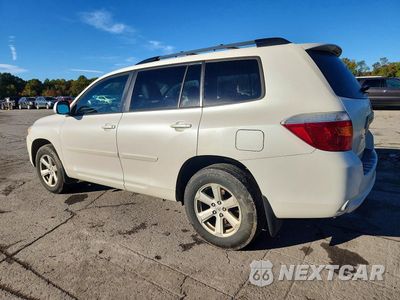 Drugie zdjęcie samochodu z przodu: 2010 TOYOTA HIGHLANDER SE VIN:5TDJK3EH6AS032240 - miniatura