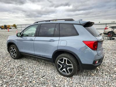 Drugie zdjęcie samochodu z przodu: 2022 HONDA PASSPORT ELITE VIN:5FNYF8H05NB001206 - miniatura