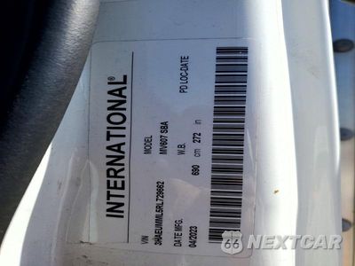 Zdjęcie 13 z 13 samochodu: 2024 INTERNATIONAL MV607 BOX TRUCK VIN:3HAEUMML5RL729662 - miniatura