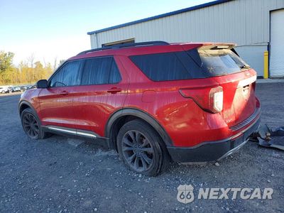 Drugie zdjęcie samochodu z przodu: 2020 FORD EXPLORER XLT VIN:1FMSK8DH8LGB72723 - miniatura