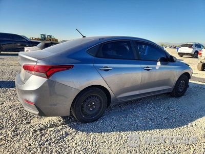 Trzecie zdjęcie samochodu z tyłu: 2019 HYUNDAI ACCENT SE VIN:3KPC24A33KE041725 - miniatura