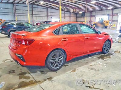 Trzecie zdjęcie samochodu z tyłu: 2020 KIA FORTE GT LINE VIN:3KPF34AD8LE201344 - miniatura