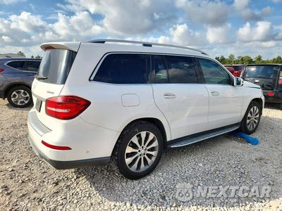 Trzecie zdjęcie samochodu z tyłu: 2017 MERCEDES-BENZ GLS 450 4MATIC VIN:4JGDF6EE6HA786766 - miniatura