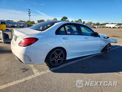 Trzecie zdjęcie samochodu z tyłu: 2021 MERCEDES-BENZ C 300 4MATIC VIN:W1KWF8EB3MR617109 - miniatura