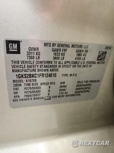 Zdjęcie 13 z 13 samochodu: 2015 GMC YUKON SLT VIN:1GKS2BKC1FR124616 - miniatura