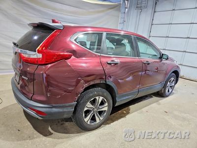 Trzecie zdjęcie samochodu z tyłu: 2018 HONDA CR-V LX VIN:2HKRW6H33JH216579 - miniatura