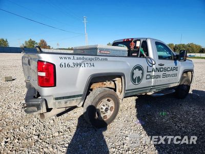 Trzecie zdjęcie samochodu z tyłu: 2018 GMC SIERRA K2500 HEAVY DUTY VIN:1GT02REY7JZ243900 - miniatura