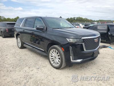 Czwarte zdjęcie samochodu z boku: 2024 CADILLAC ESCALADE ESV LUXURY VIN:1GYS3JKL9RR144291 - miniatura
