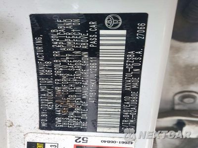 Zdjęcie 13 z 13 samochodu: 2018 TOYOTA CAMRY SE VIN:4T1B11HKXJU128611 - miniatura