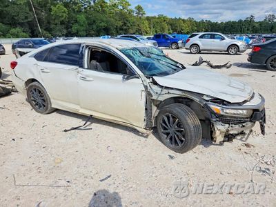 Czwarte zdjęcie samochodu z boku: 2019 HONDA ACCORD LX VIN:1HGCV1F10KA096263 - miniatura